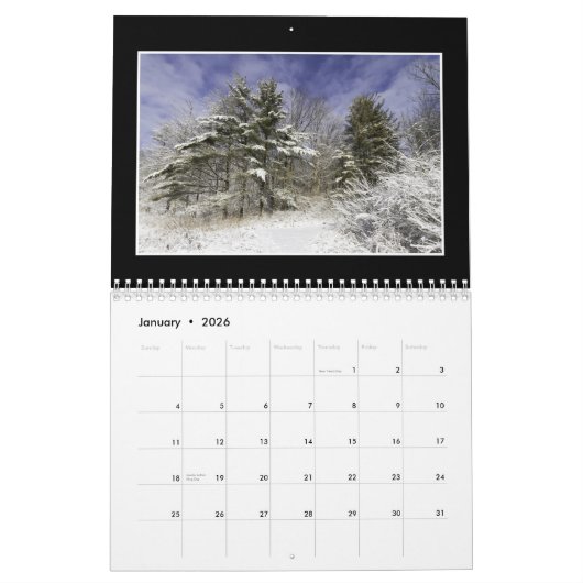 Schöner Kalender Ohios 2018 durch Thomas Minutolo (Jan 2026)