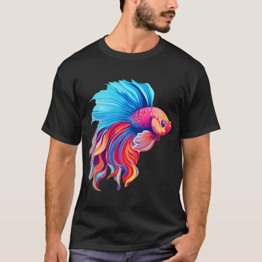 Schöner Kampffisch T-Shirt (Vorderseite)