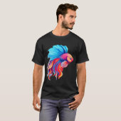 Schöner Kampffisch T-Shirt (Vorne ganz)
