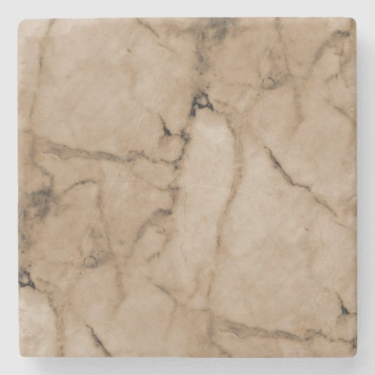 Schöner Karamell-Marmor-Stein-Untersetzer Steinuntersetzer (Vorderseite)