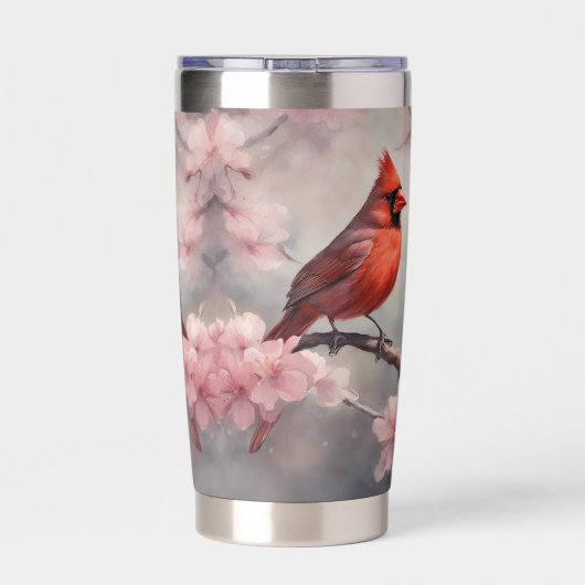 Schöner Kardinal Thermobecher (Rückseite)