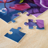 Schöner Kardinalvogel Puzzle (Seite)