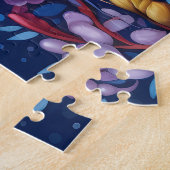 Schöner Kardinalvogel Puzzle (Seite)