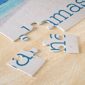 Schöner karibischer Strand Puzzle (Seite)