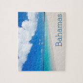 Schöner karibischer Strand Puzzle (Vertikal)