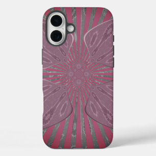 Schöner Kenyan Lila Shade Zebra Safari Print iPhone 16 Plus Hülle
