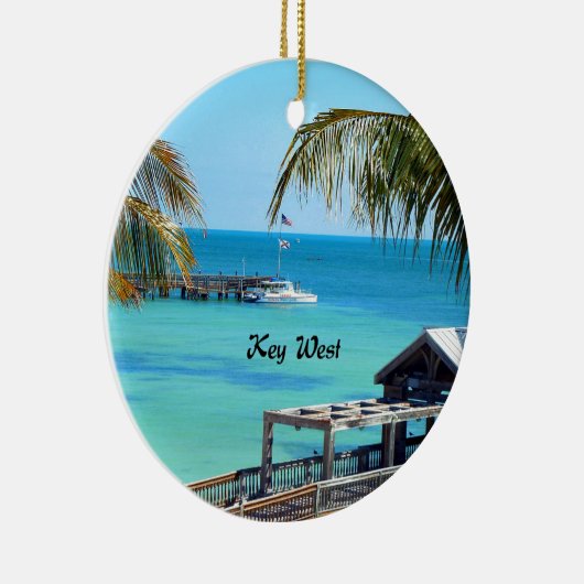 Schöner Key West Keramikornament (Rechts)