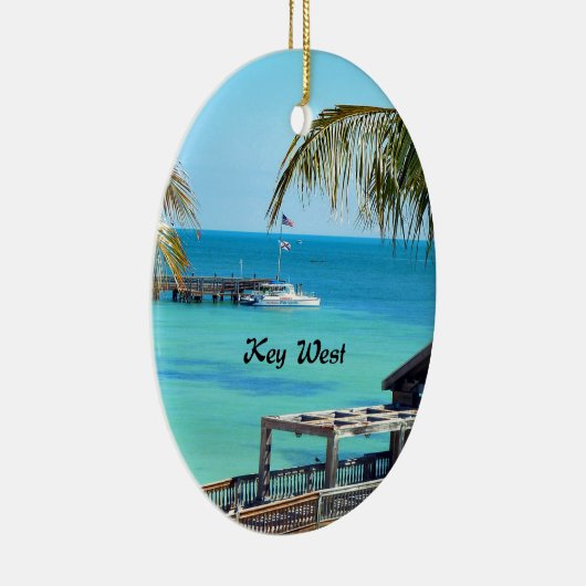 Schöner Key West Keramikornament (Rechts)