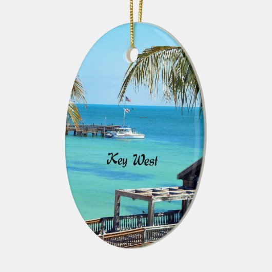 Schöner Key West Keramikornament (Links)