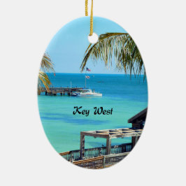 Schöner Key West Keramikornament