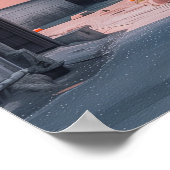 Schöner Kirschbaum Poster (Ecke)