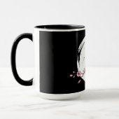 Schöner Kirschblütenmond Tasse (Links)