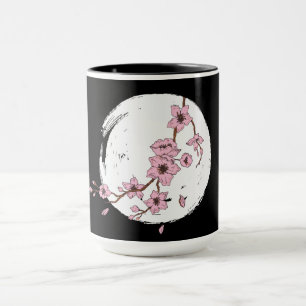 Schöner Kirschblütenmond Tasse