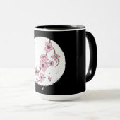 Schöner Kirschblütenmond Tasse (VorderseiteRechts)