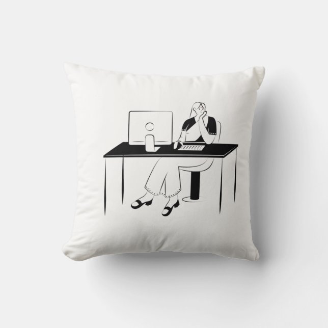 schöner Kissendesign-Zazzer Kissen (Vorderseite)