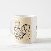 Schöner kleiner Bruder/Schwester-Tasse Kaffeetasse (Vorderseite Links)