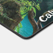 Schöner kleiner Wald Wasserfall (vorne) Schreibtischunterlage (Ecke)