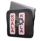 schöner Koala aus Australien Laptopschutzhülle (Vorderseite Links)
