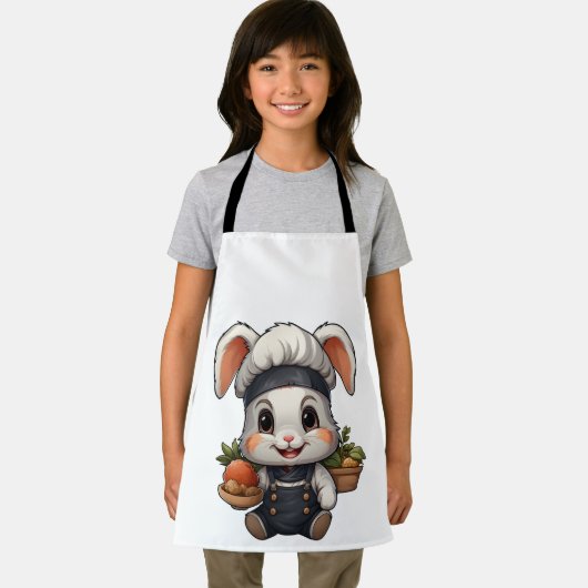 Schöner Koch mit Gemüse Schürze (Insitu)