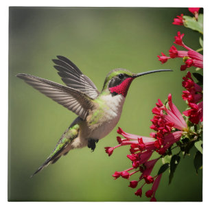 Schöner Kolibri Fliese