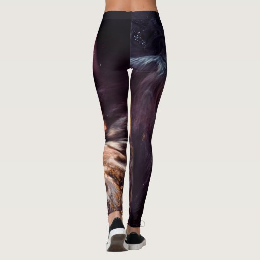 Schöner Kosmos Leggings (Rückseite)