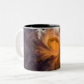 Schöner Kosmos Zweifarbige Tasse (Vorderseite Links)