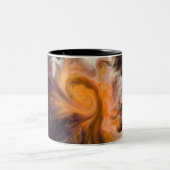 Schöner Kosmos Zweifarbige Tasse (Mittel)