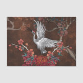 Schöner Kran Seidenpapier (Vorderseite)