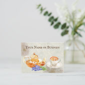 Schöner Kräuterladen im Naturstil Visitenkarte (Stehend Vorderseite)