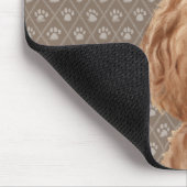 Schöner Labradoodle Mousepad (Ecke)