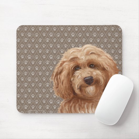 Schöner Labradoodle Mousepad (Mit Mouse)