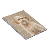 Schöner Labradoodle Notizblock (Rechte Seite)
