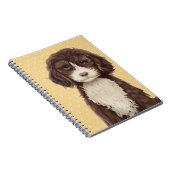 Schöner Labradoodle Notizblock (Rechte Seite)