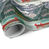 Schöner Lake Louise, Kanada  Geschenkpapier (Rolleneckpunkt)