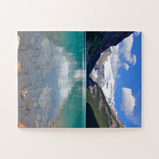Schöner Lake Louise Puzzle (Horizontal)