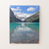 Schöner Lake Louise Puzzle (Vertikal)