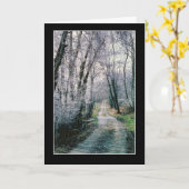 Schöner Landweg - die Straße nicht genommen Karte (Gelbe Blume)