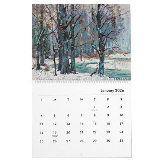 Schöner Landwohnkalender Kalender (Jan 2026)