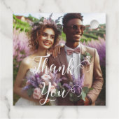 Schöner Lavendel | Foto Vielen Dank Geschenkanhänger (Rückseite)