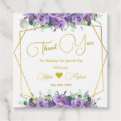 Schöner Lavendel | Foto Vielen Dank Geschenkanhänger (Vorderseite)