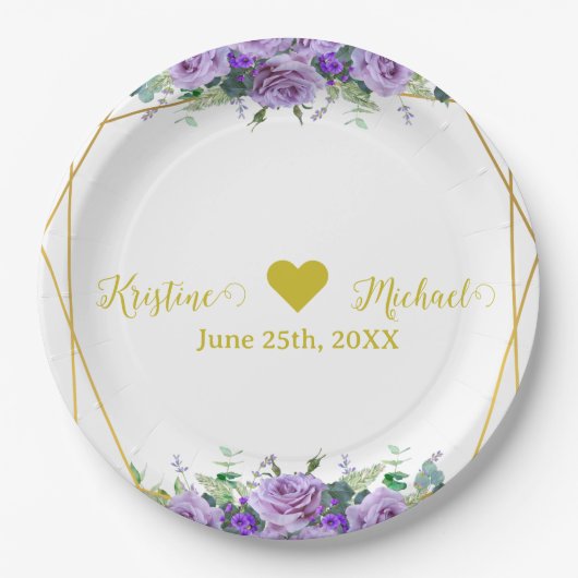 Schöner Lavendel | Foto Vielen Dank Pappteller (Vorderseite)