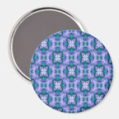 Schöner Lavender Garden.... Magnet (Vorderseite/Rückseite)