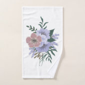 Schöner Lavender in Bouquet Badhandtuch Set (Handtuch)