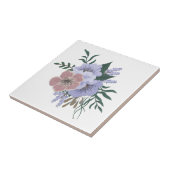 Schöner Lavender in Bouquet Fliese (Seite)