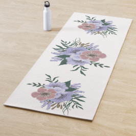 Schöner Lavender in Bouquet Yogamatte