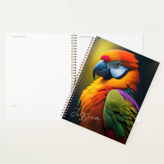 Schöner, lebendiger Parrot Planer (Anzeige)