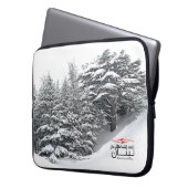 Schöner Libanon Stadt Bsharri Al Arz Berg Laptopschutzhülle (Vorderseite Links)