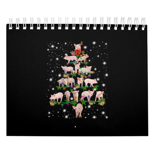 Schöner, lichtdurchfluteter Schweineschwein Kalender (Titelbild)