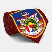 Schöner Liechtenstein-Flaggen-Mantel-Arm Krawatte (Gerollt)