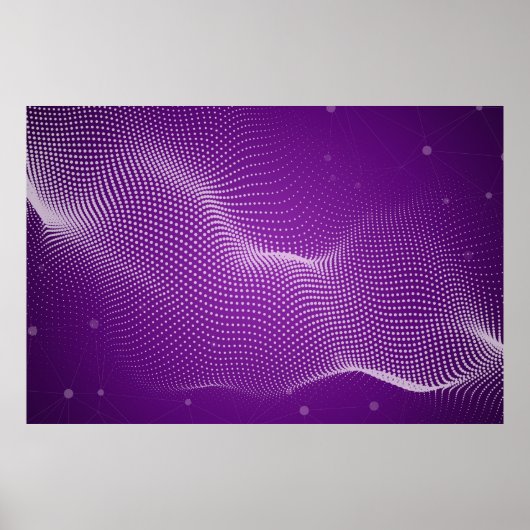 Schöner lila abstrakter Hintergrund. Violettneutr Poster (Vorne)